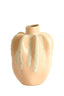 Light & Living Accessories Vase deco 25x38 cm CHIERI ceramics light pink+cream House of Isabella UK