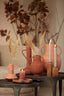 Light & Living Accessories Vase deco 25x39 cm CINGOLI brick red House of Isabella UK