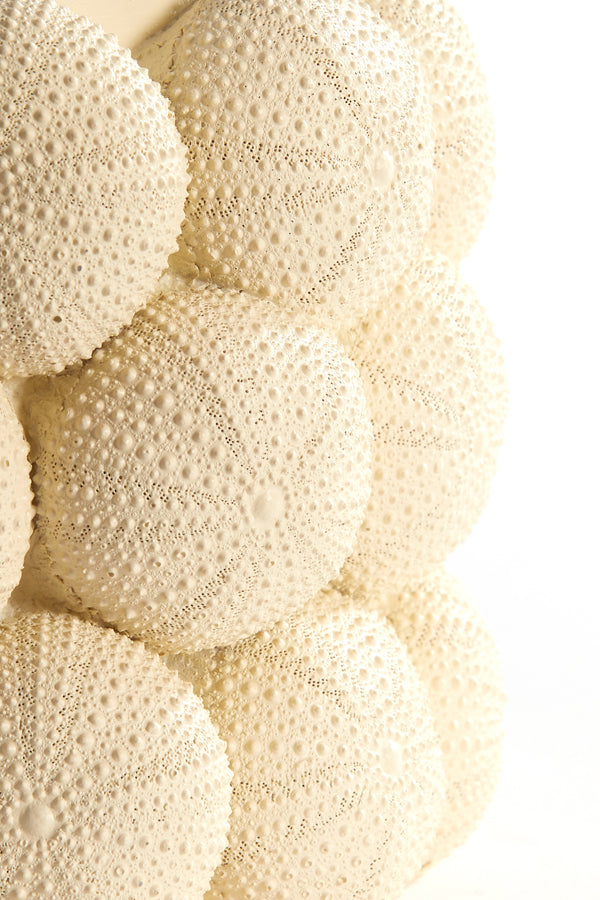 Light & Living Accessories Vase deco 25x40 cm SEA URCHIN cream House of Isabella UK
