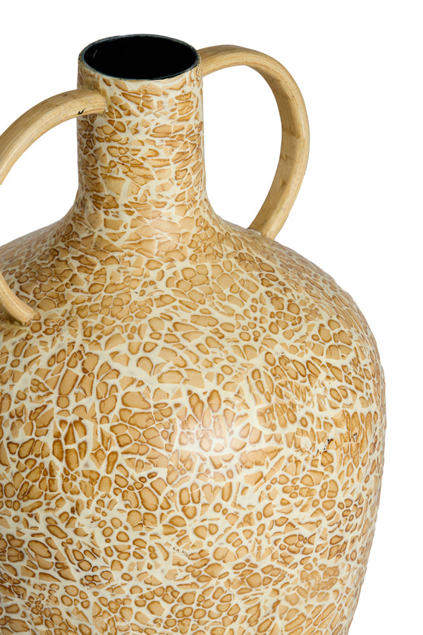 Light & Living Accessories Vase deco 25x42 cm CABRA bamboo natural House of Isabella UK