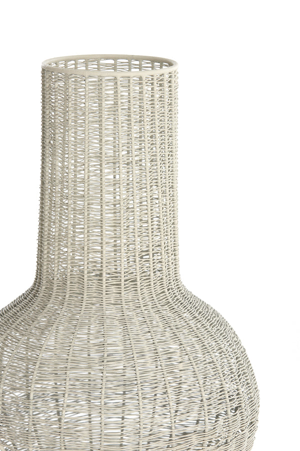 Light & Living Accessories Vase deco 25x48 cm COMPETA cream House of Isabella UK