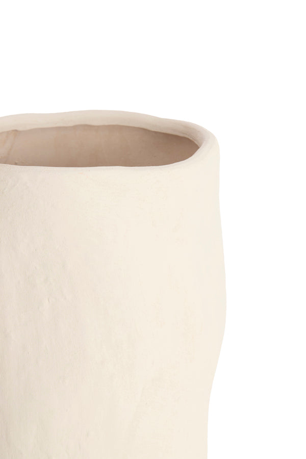 Light & Living Accessories Vase deco 25x49 cm SERAFINA ceramics cream House of Isabella UK