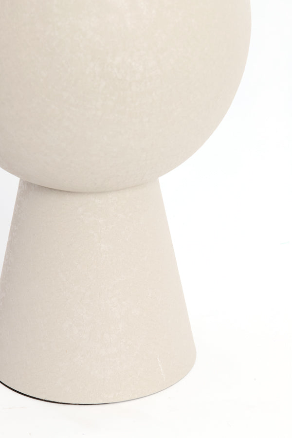 Light & Living Accessories Vase deco 25x60 cm CHEDI matt light grey House of Isabella UK