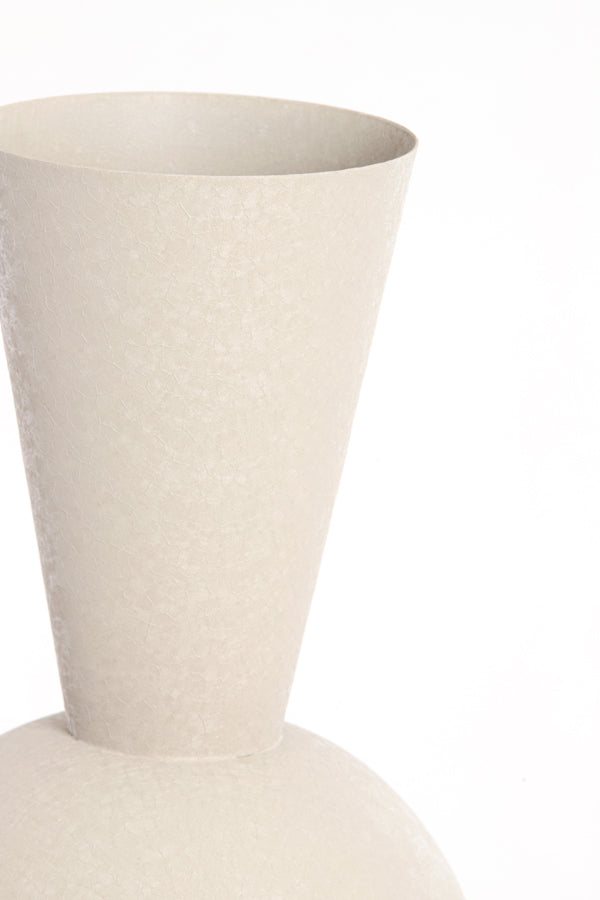 Light & Living Accessories Vase deco 25x60 cm CHEDI matt light grey House of Isabella UK
