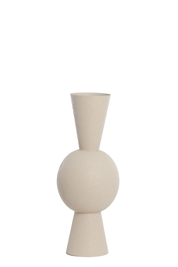 Light & Living Accessories Vase deco 25x60 cm CHEDI matt light grey House of Isabella UK