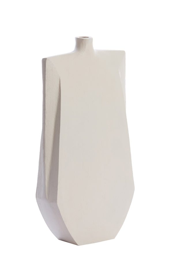 Light & Living Accessories Vase deco 25x8x51 cm MAKAHA cream House of Isabella UK