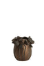 Light & Living Accessories Vase deco 26,5x25,5x26,5 cm LAVCI ceramics matt dark brown House of Isabella UK