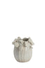 Light & Living Accessories Vase deco 26,5x25,5x26,5 cm LAVCI ceramics shiny light grey House of Isabella UK