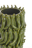 Light & Living Accessories Vase deco 26,5x25x39 cm PEPPER ceramics dark green House of Isabella UK
