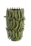 Light & Living Accessories Vase deco 26,5x25x39 cm PEPPER ceramics dark green House of Isabella UK