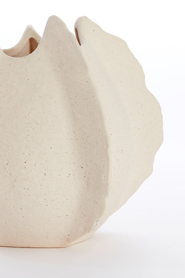 Light & Living Accessories Vase deco 26,5x26x23 cm KELAPA ceramics cream House of Isabella UK