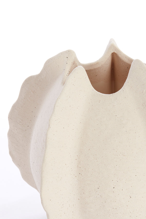 Light & Living Accessories Vase deco 26,5x26x23 cm KELAPA ceramics cream House of Isabella UK