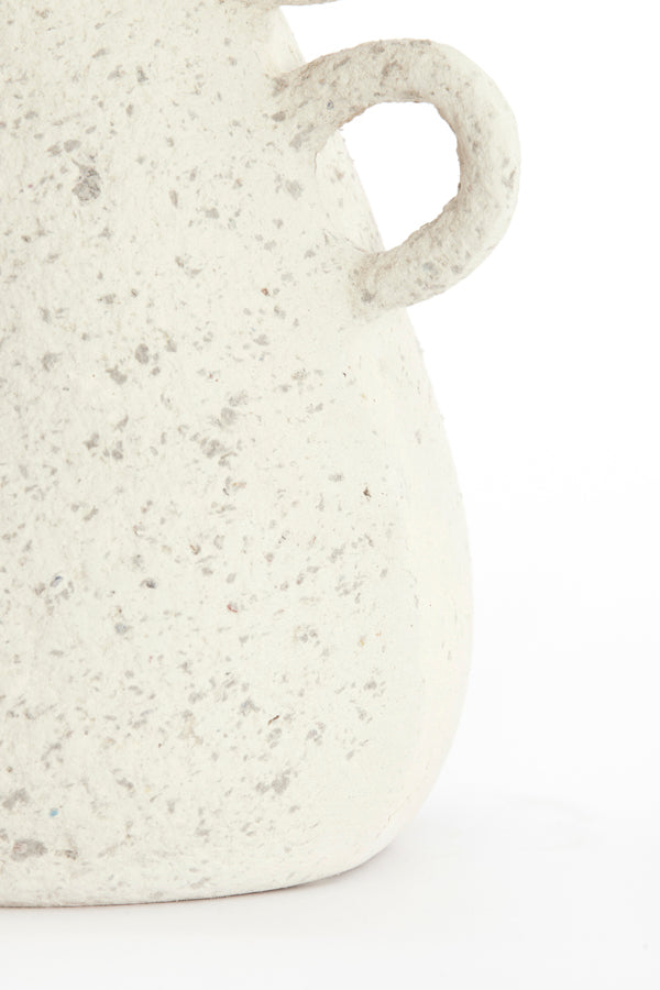 Light & Living Accessories Vase deco 26x20x30 cm ZEPHAN matt cream House of Isabella UK