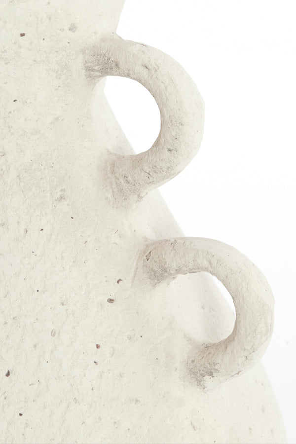 Light & Living Accessories Vase deco 26x20x30 cm ZEPHAN matt cream House of Isabella UK