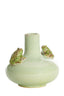 Light & Living Accessories Vase deco 26x25 cm FROG ceramics mint green+green House of Isabella UK