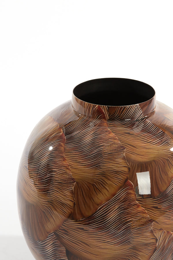 Light & Living Accessories Vase deco 26x27 cm MILOS brown-light brown House of Isabella UK