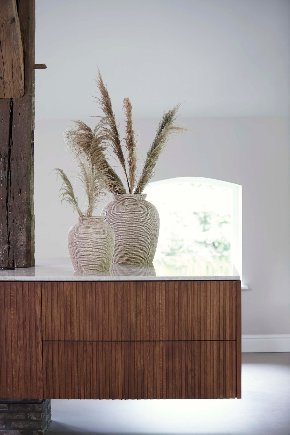 Light & Living Accessories Vase deco 26x28 cm VEDELLA light brown House of Isabella UK