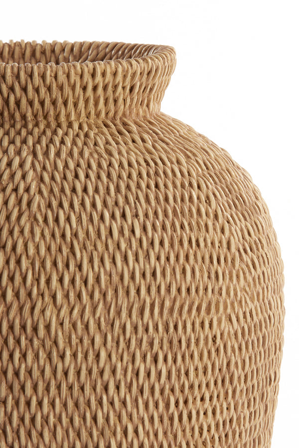Light & Living Accessories Vase deco 26x28 cm VEDELLA light brown House of Isabella UK