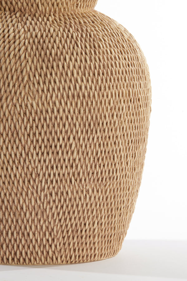Light & Living Accessories Vase deco 26x28 cm VEDELLA light brown House of Isabella UK
