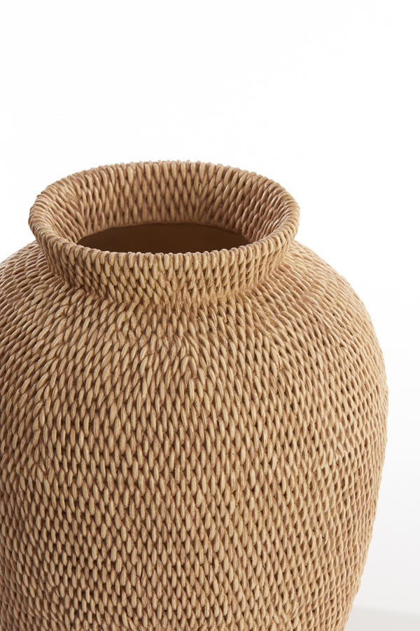 Light & Living Accessories Vase deco 26x28 cm VEDELLA light brown House of Isabella UK