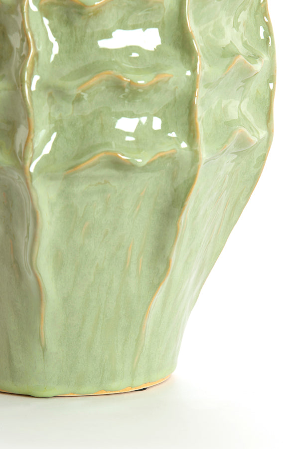 Light & Living Accessories Vase deco 26x35 cm LOSETO ceramics green House of Isabella UK