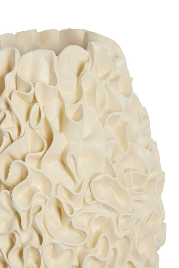 Light & Living Accessories Vase deco 26x39,5 cm AGELLO cream House of Isabella UK