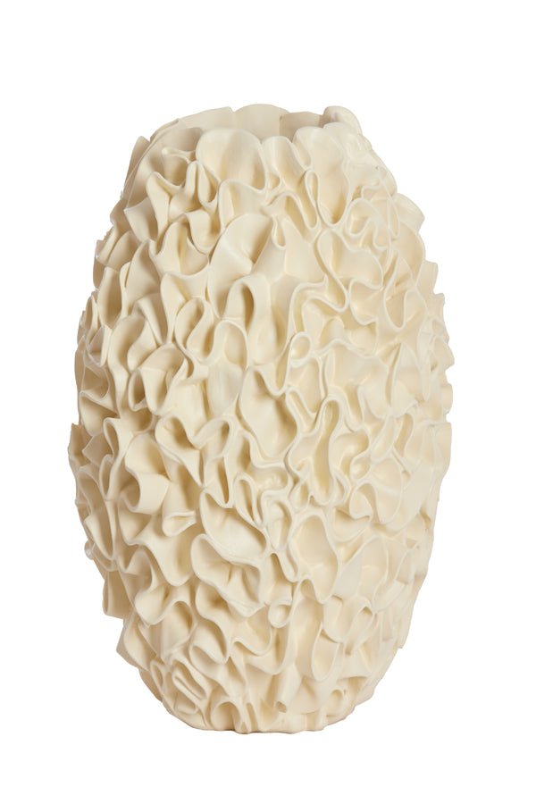 Light & Living Accessories Vase deco 26x39,5 cm AGELLO cream House of Isabella UK