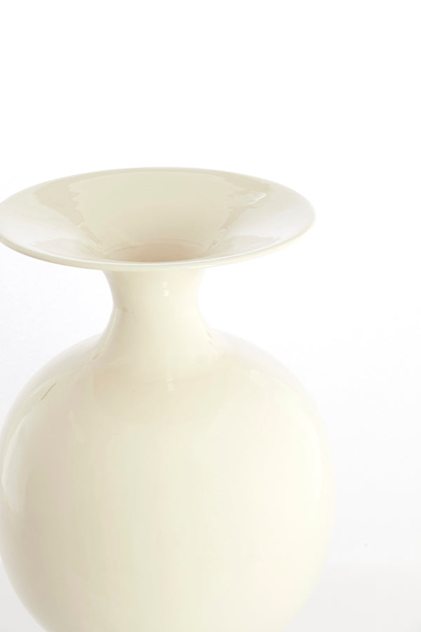Light & Living Accessories Vase deco 26x45 cm BOLULLA shiny cream House of Isabella UK