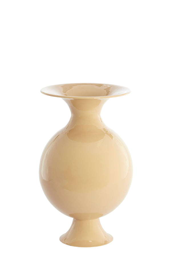 Light & Living Accessories Vase deco 26x45 cm BOLULLA shiny sand House of Isabella UK