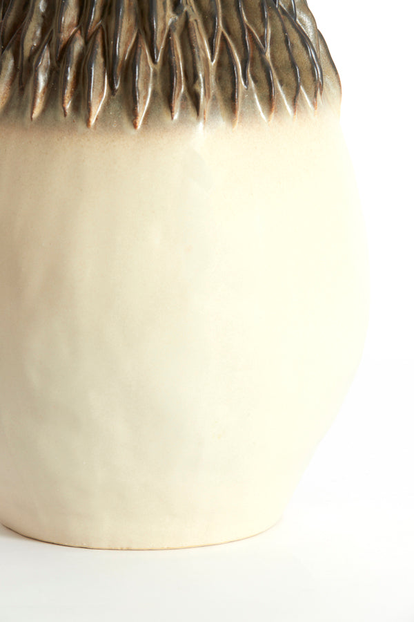 Light & Living Accessories Vase deco 26x55 cm AVERA ceramics cream-brown House of Isabella UK
