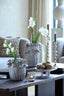 Light & Living Accessories Vase deco 27,5x25,5x35 cm LAVCI ceramics shiny light grey House of Isabella UK