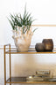 Light & Living Accessories Vase deco 27,5x27,5 cm KYRAL ceramics cream+white House of Isabella UK