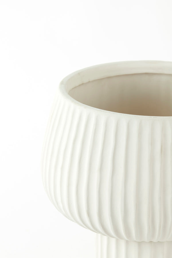 Light & Living Accessories Vase deco 27,5x36 cm FEYA ceramics cream House of Isabella UK