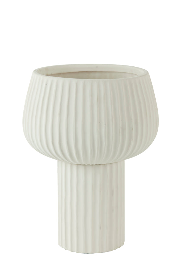 Light & Living Accessories Vase deco 27,5x36 cm FEYA ceramics cream House of Isabella UK