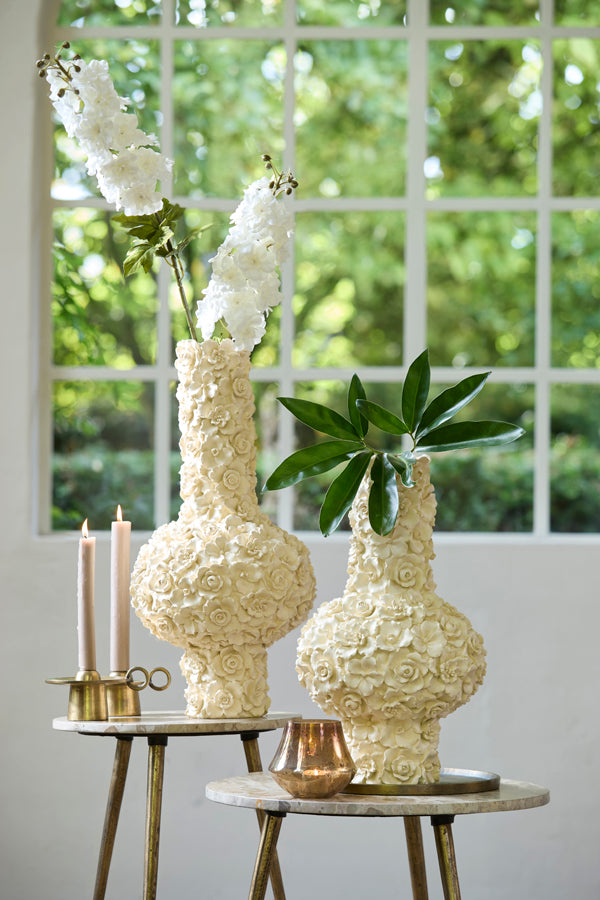 Light & Living Accessories Vase deco 27,5x46,5 cm GYULA cream House of Isabella UK