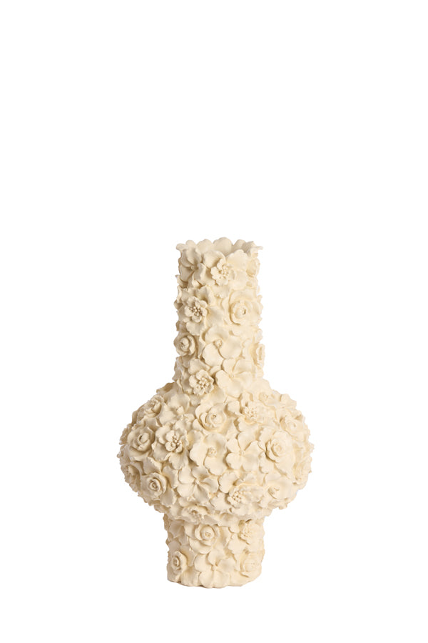 Light & Living Accessories Vase deco 27,5x46,5 cm GYULA cream House of Isabella UK
