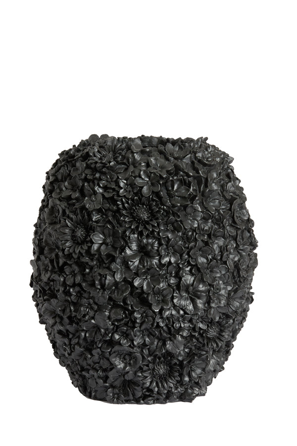 Light & Living Accessories Vase deco 27x30,5 cm VIOLETA matt black House of Isabella UK