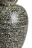 Light & Living Accessories Vase deco 27x38 cm LERA bamboo black-cream House of Isabella UK