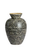 Light & Living Accessories Vase deco 27x38 cm LERA bamboo black-cream House of Isabella UK