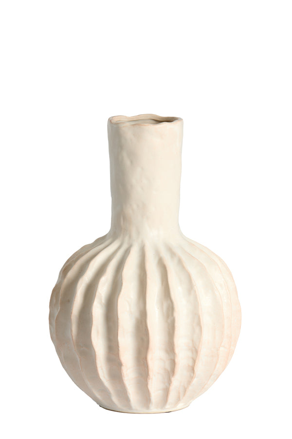 Light & Living Accessories Vase deco 27x40,5 cm SENAGO ceramics cream House of Isabella UK