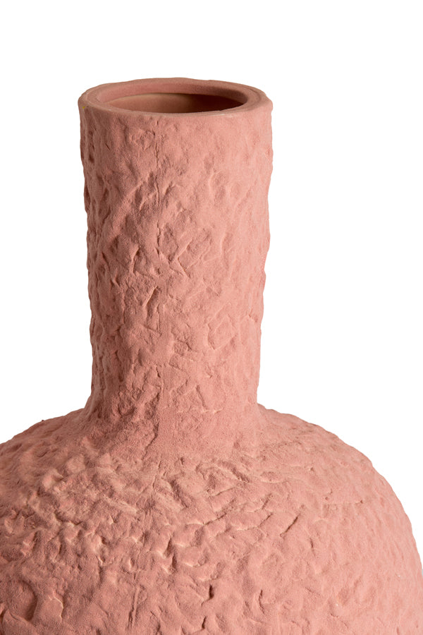Light & Living Accessories Vase deco 27x40 cm SACILE ceramics matt old pink House of Isabella UK