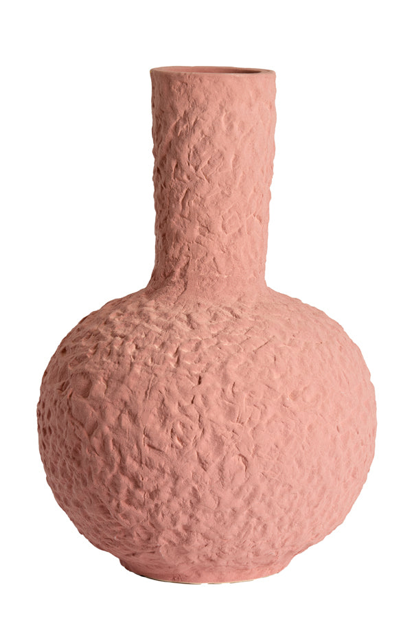Light & Living Accessories Vase deco 27x40 cm SACILE ceramics matt old pink House of Isabella UK