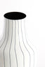 Light & Living Accessories Vase deco 27x49 cm SINDO shiny white+black House of Isabella UK