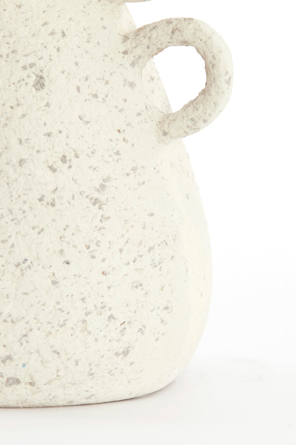 Light & Living Accessories Vase deco 28,5x35 cm ZEPHAN matt cream House of Isabella UK