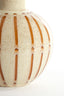 Light & Living Accessories Vase deco 28,5x42 cm ULLOA ceramics shiny cream+brown House of Isabella UK