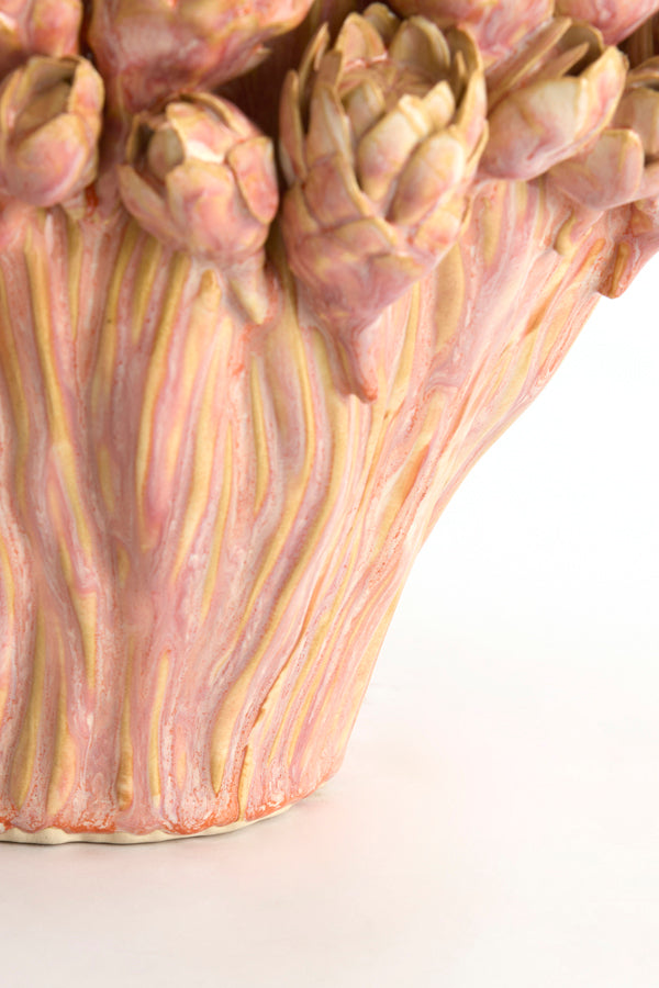 Light & Living Accessories Vase deco 28x20,5 cm FYNARA ceramics light pink House of Isabella UK