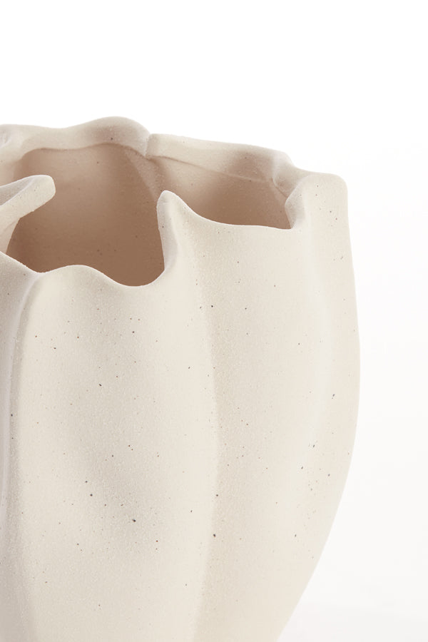 Light & Living Accessories Vase deco 28x27,5x36,5 cm SANGULI ceramics cream House of Isabella UK
