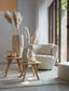 Light & Living Accessories Vase deco 28x27,5x56 cm SANGULI ceramics cream House of Isabella UK