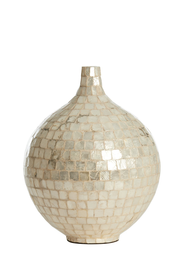 Light & Living Accessories Vase deco 28x35 cm ELORZA cream House of Isabella UK