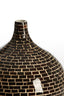 Light & Living Accessories Vase deco 28x35 cm ELORZA dark brown+natural House of Isabella UK
